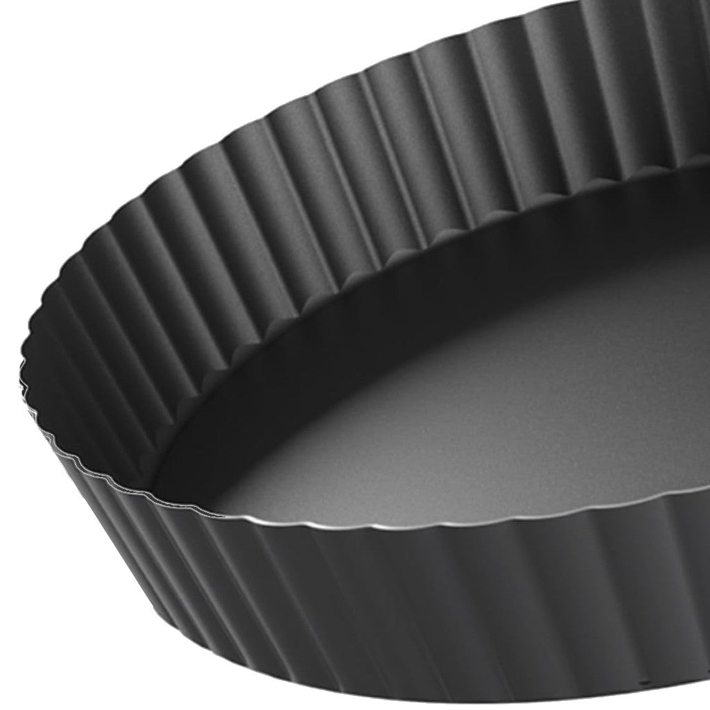 Forma para Quiche com Fundo Removível Bakeware Antiaderente Grafite 24x4,2cm Brinox
