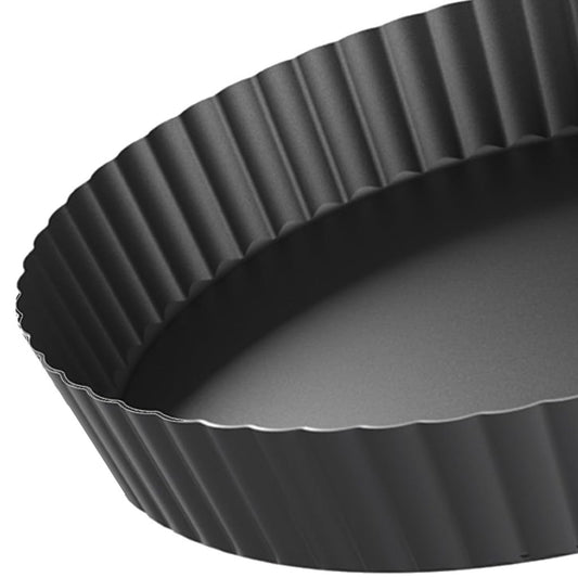 Forma para Quiche com Fundo Removível Bakeware Antiaderente Grafite 24x4,2cm Brinox