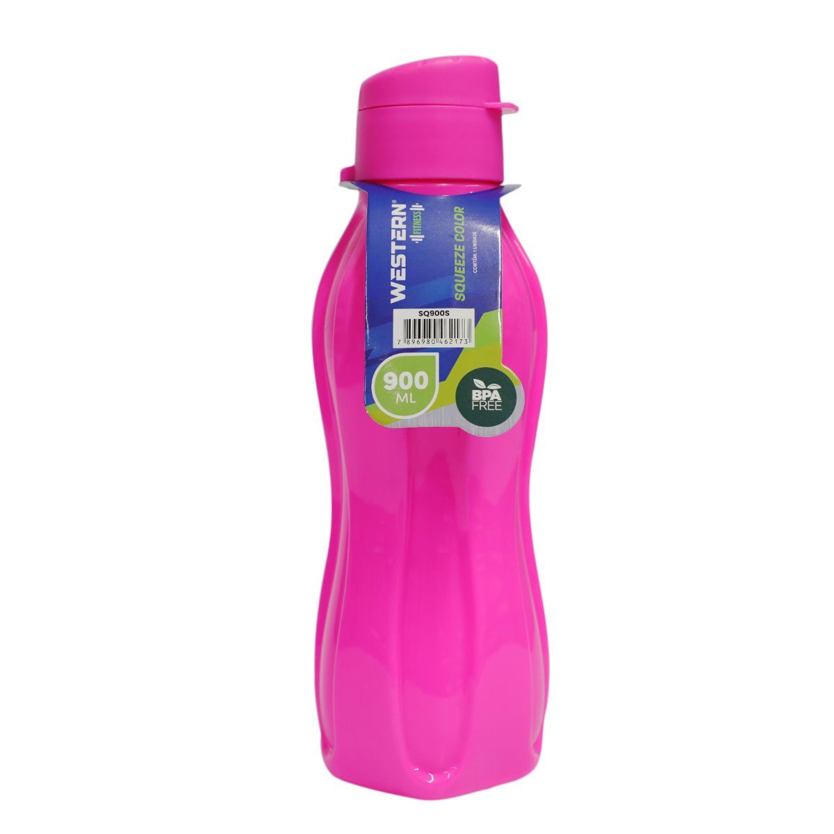 Garrafa Squeeze Cores Sortidas 900ml