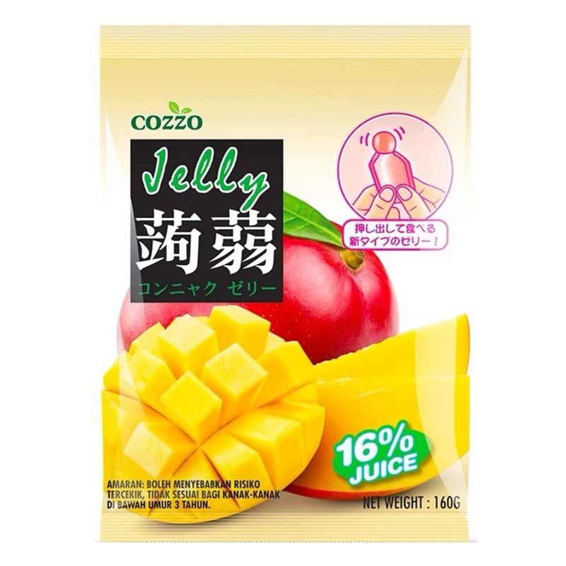 Gelatina Jelly  Sabor Manga 160g Cozzo