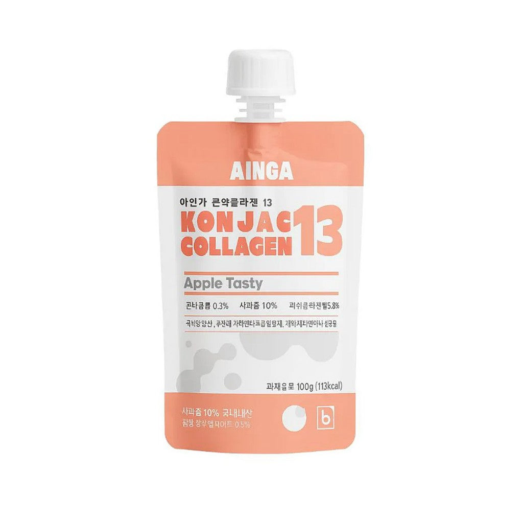Bebida Gelatinosa Colágeno Sabor Maçã 100ml Ainga