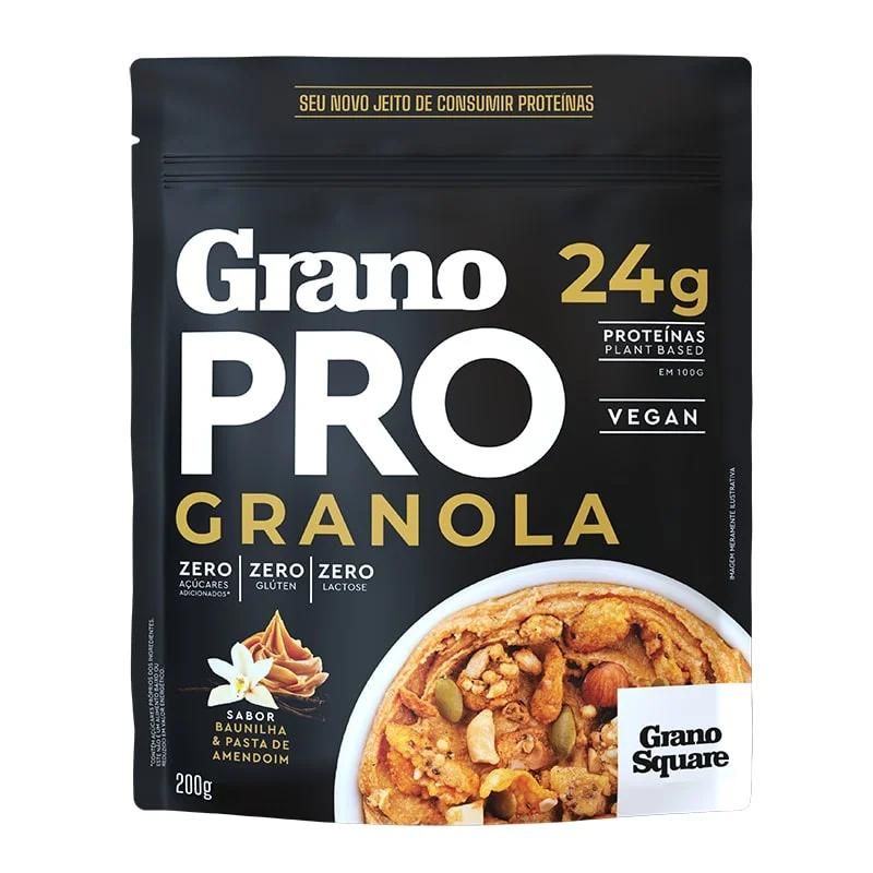 Granola Pro Zero Baunilha E Amendoim 200g