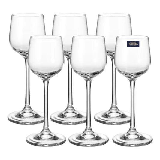 Jogo com 6 Taças Cristal Strix para Licor 60ml