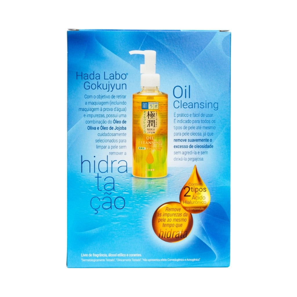 Kit Limp Cleasing Oil Limpador Facial 200ml Hada Labo