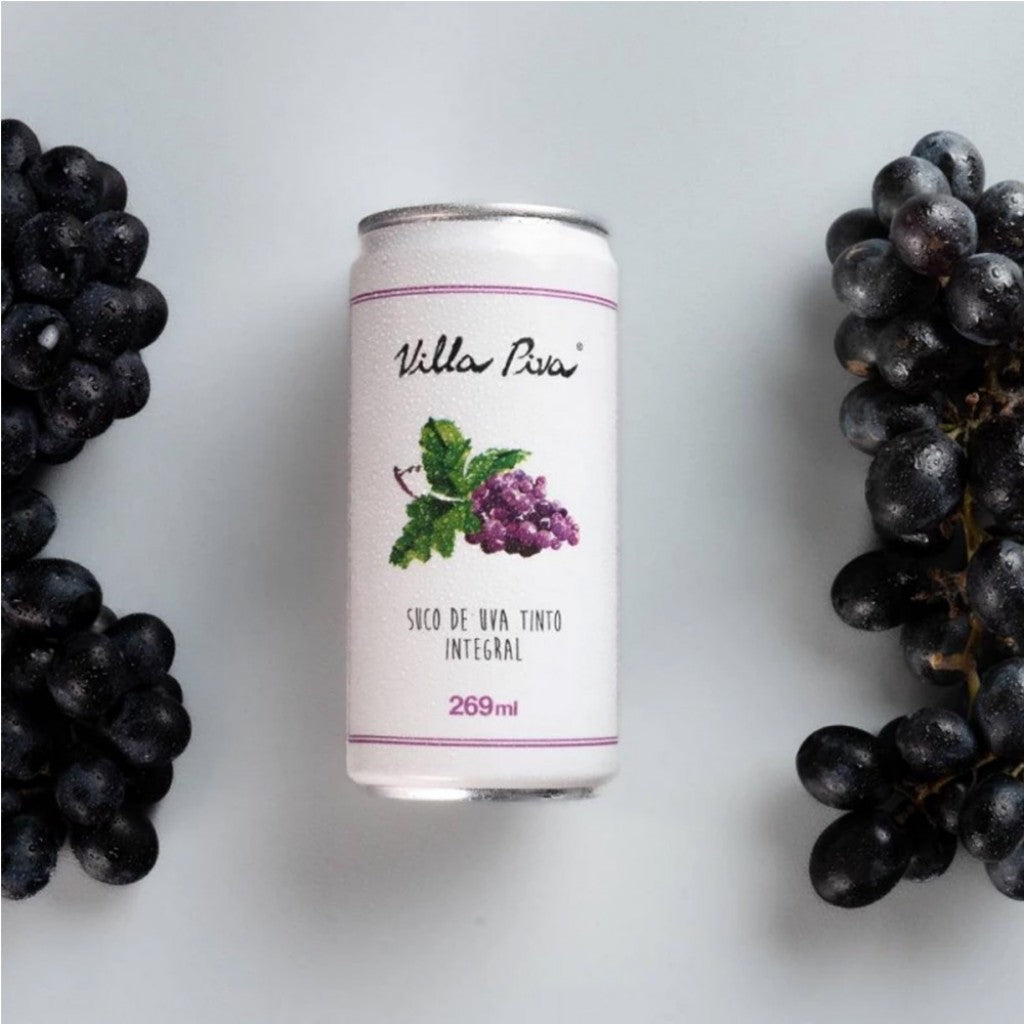 Suco de Uva Integral Villa Piva Lata 269ml