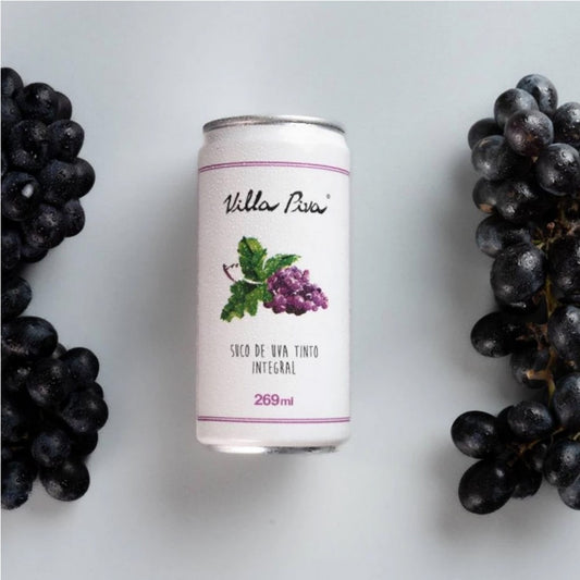 Suco de Uva Integral Villa Piva Lata 269ml
