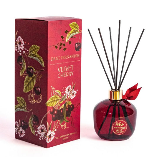 Óleo Difusor de Aromas Velvet Cherry 350ml Dani Fernandes