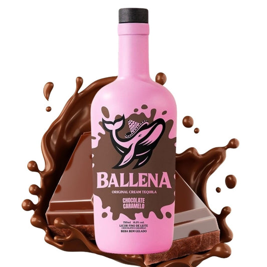 Licor Ballena Chocolate e Caramelo 750ml