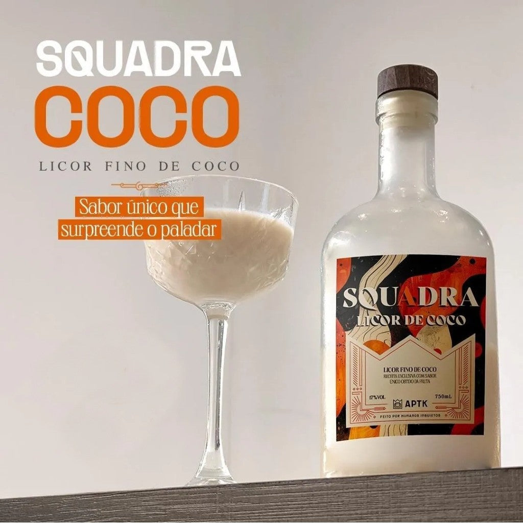 Licor de Coco Squadra 750ml APTK