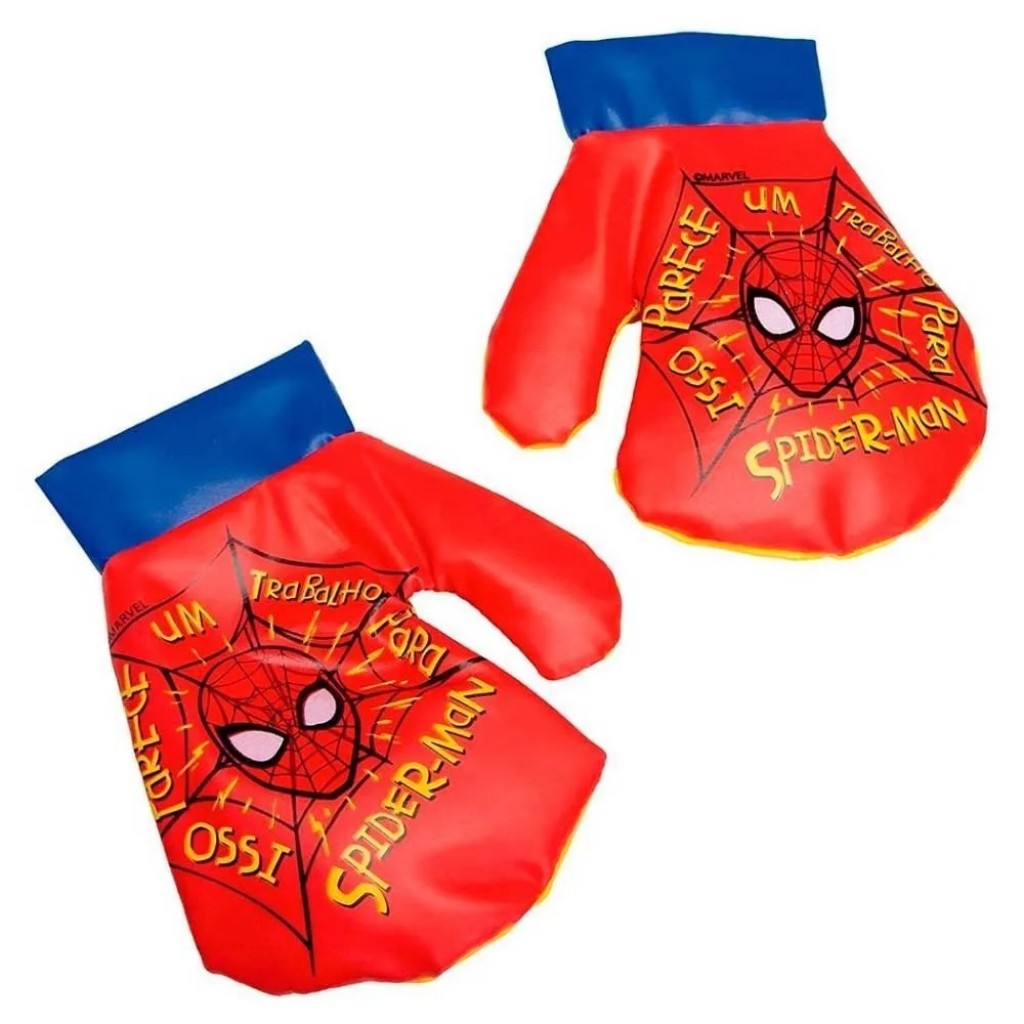 Luvas de Boxe Homem Aranha Marvel Etitoys