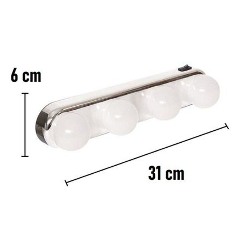 Luz Led Sem Fio para Espelho 3W