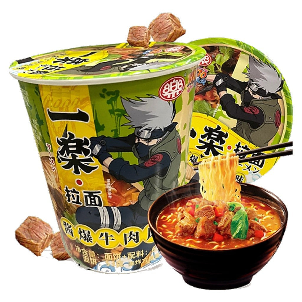 Macarrão Instantâneo Sabor Carne Salteada Naruto 65g Yile Foods