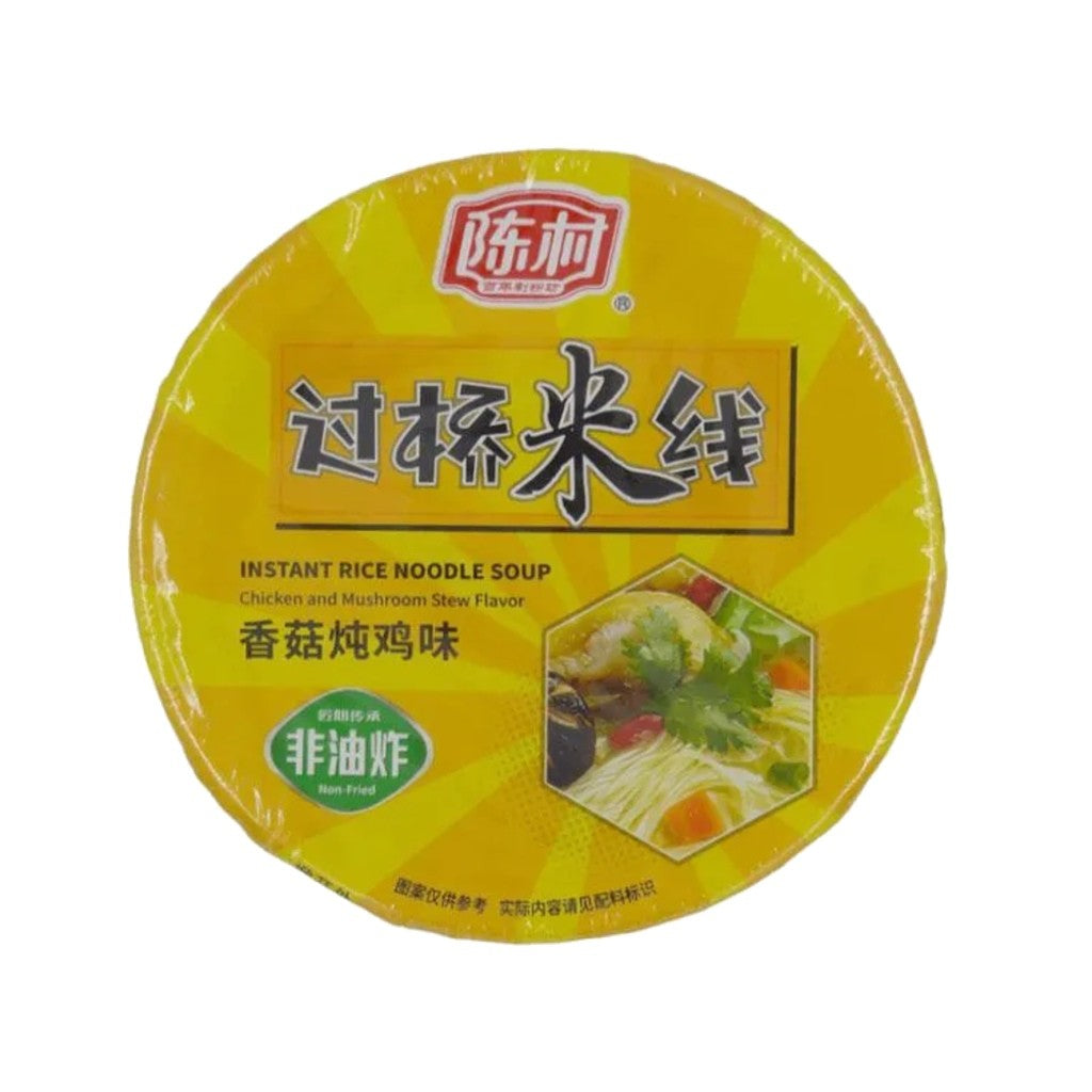 Macarrão de Arroz Instantâneo Sabor Frango com Cogumelo Bowl 100g Chenchun