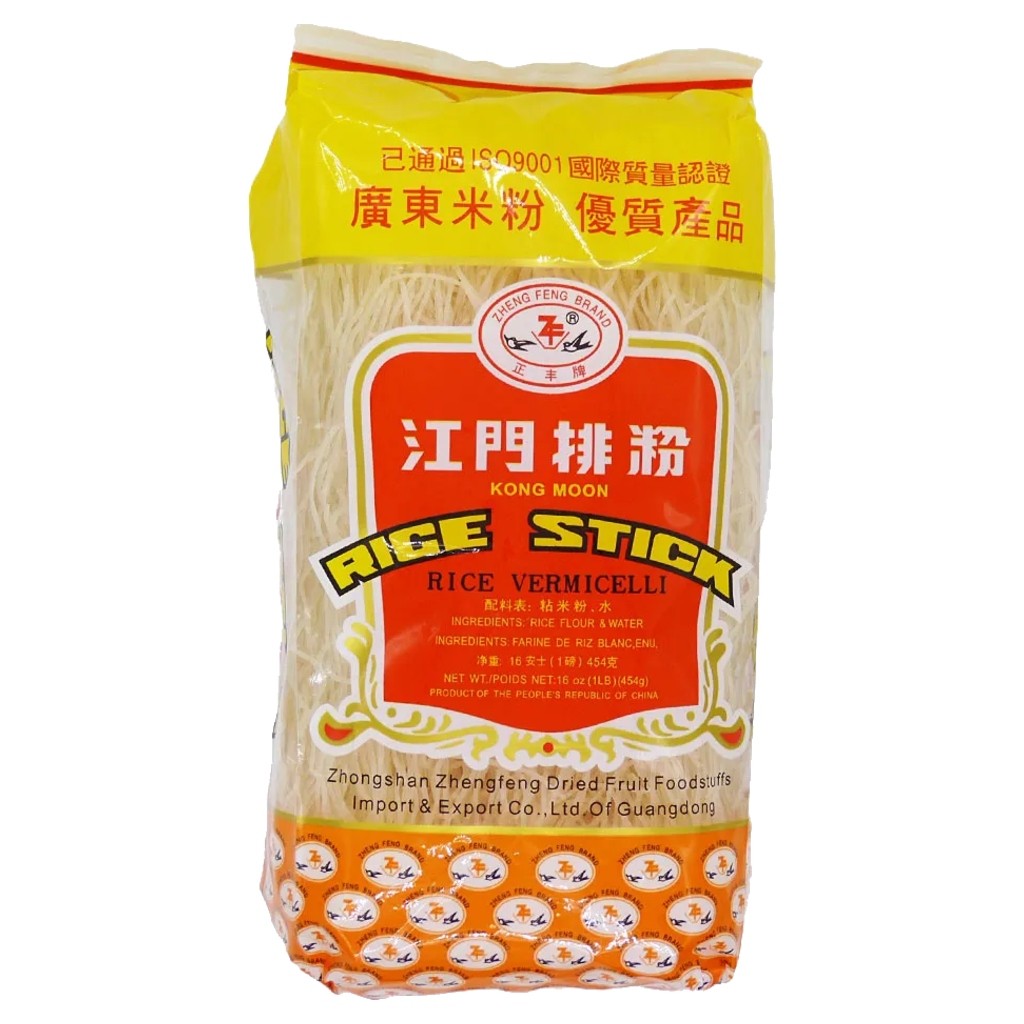 Macarrão de Arroz Kongmoon 454g Zheng Feng