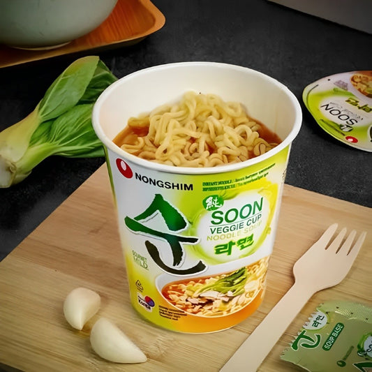Macarrão Instantâneo Nongshim Soon Veggie Cup 67g Vegano