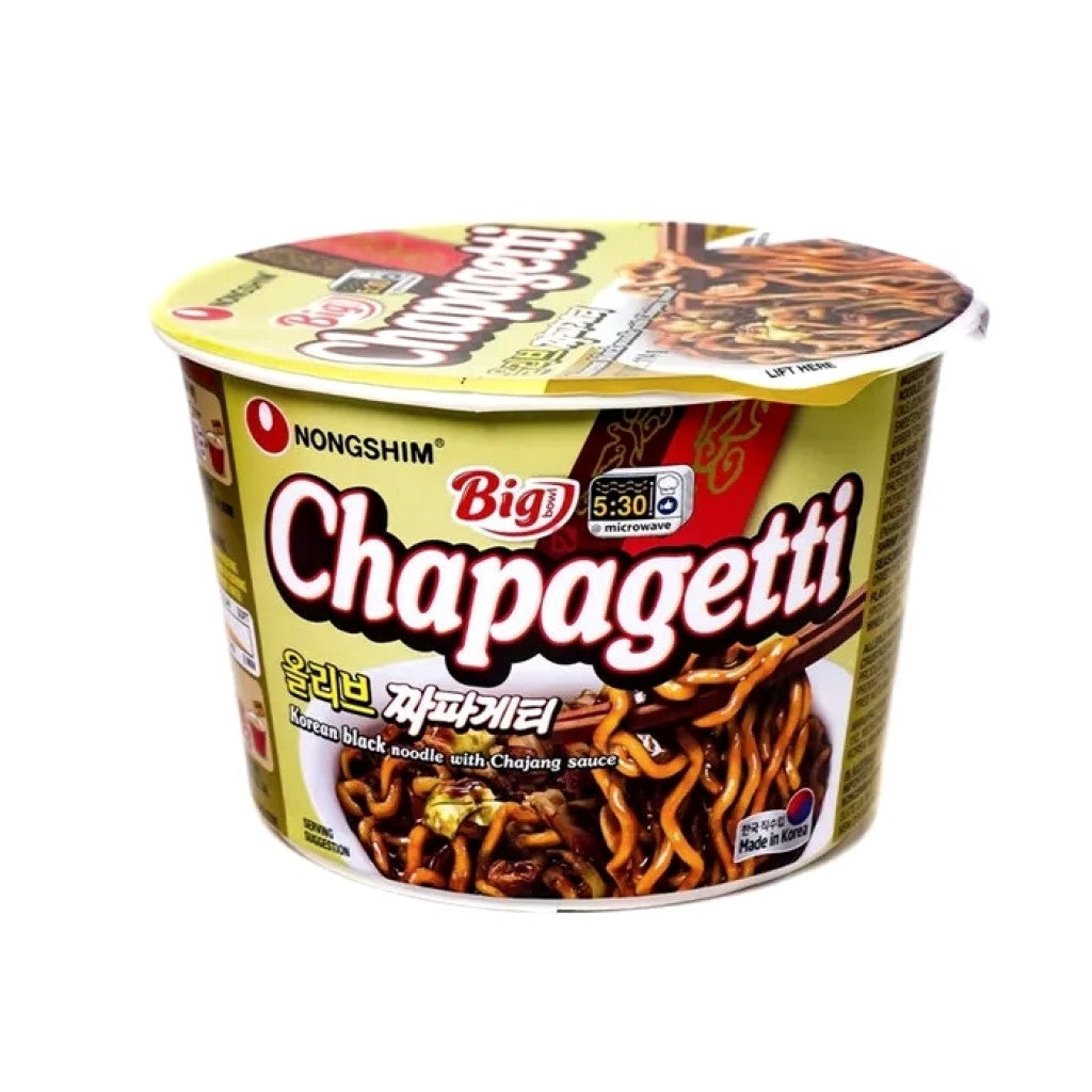 Macarrão Instantâneo Coreano Chapagetti Big Bowl 114g Nongshim