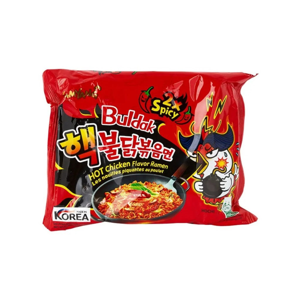 Macarrão Instantâneo Samyang Buldak 2x Spicy Hot Chicken Ramen 140g