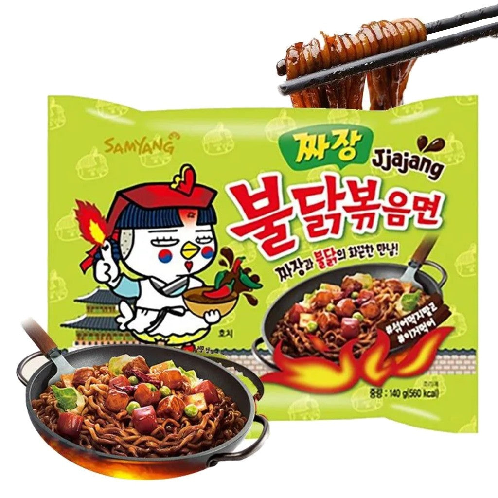 Macarrão Instantâneo Coreano Frango Picante Jjajang 140g Samyang