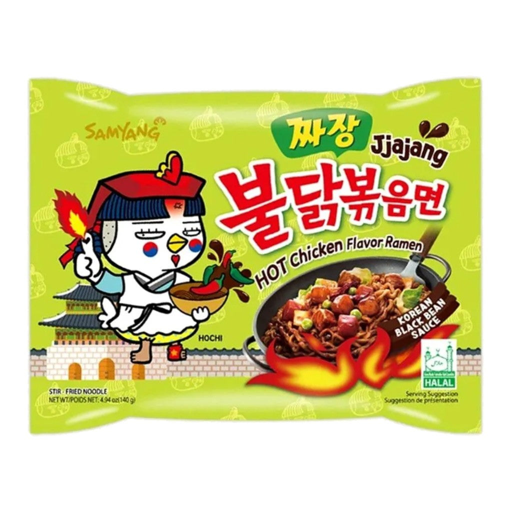 Macarrão Instantâneo Coreano Frango Picante Jjajang 140g Samyang