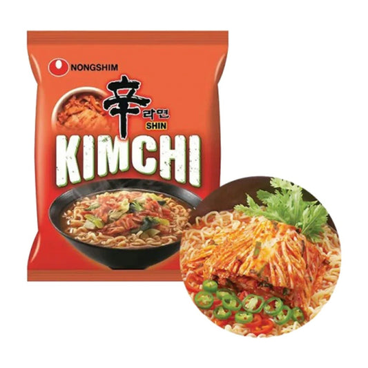 Macarrão Instantâneo Coreano Kimchi Shin 120g Nongshim