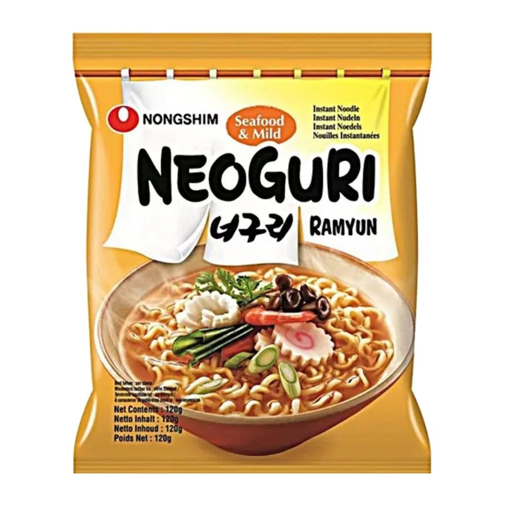 Macarrão Instantâneo Coreano Neoguri Ramyun Suave 120g Nongshim