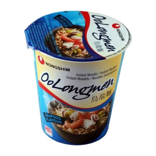 Macarrão Instantâneo Coreano Oolongmen Sabor Frutos Do Mar 75g Nongshim