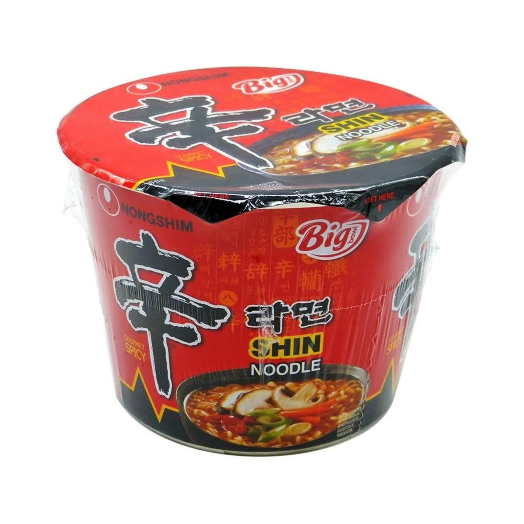 Macarrão Instantâneo Coreano Picante Shin Big Bowl 114g Nongshim