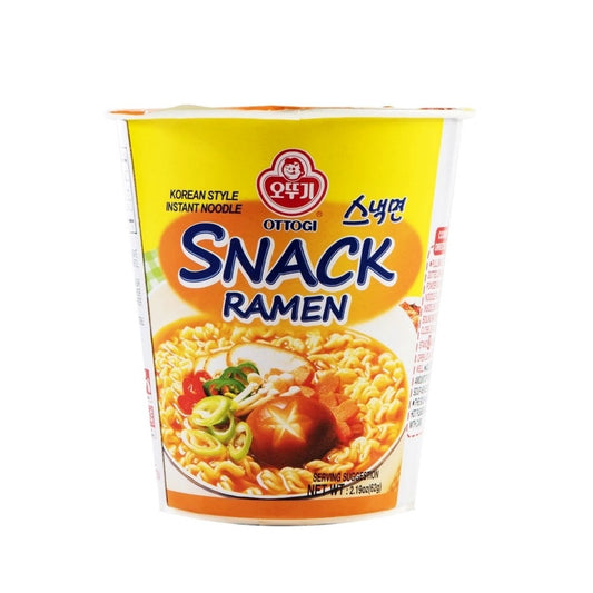 Macarrão Instantâneo Coreano Snack Ramen 62g Ottogi