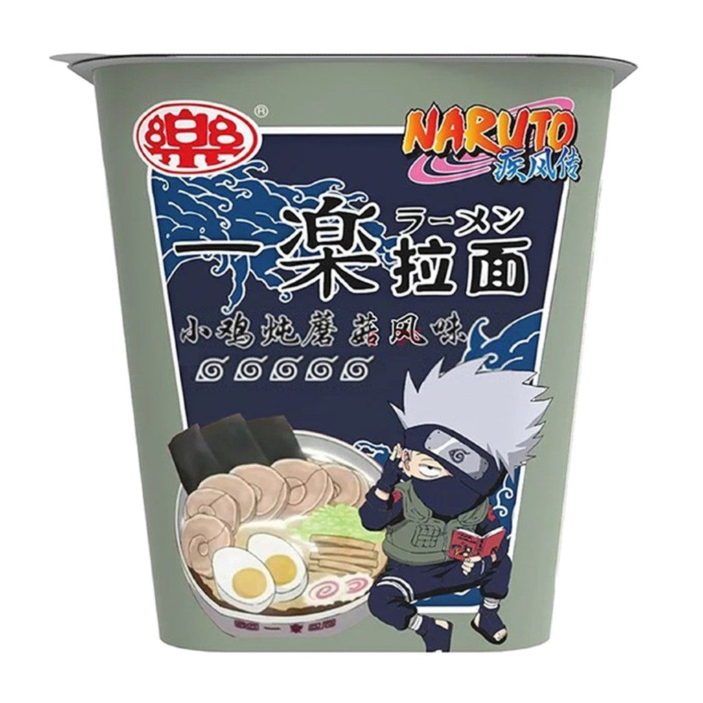 Macarrão Instantâneo Sabor Frango e Cogumelo Naruto 100g Yile Foods