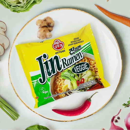 Macarrão Instantâneo Jin Lamen Veggie 110g Ottogi