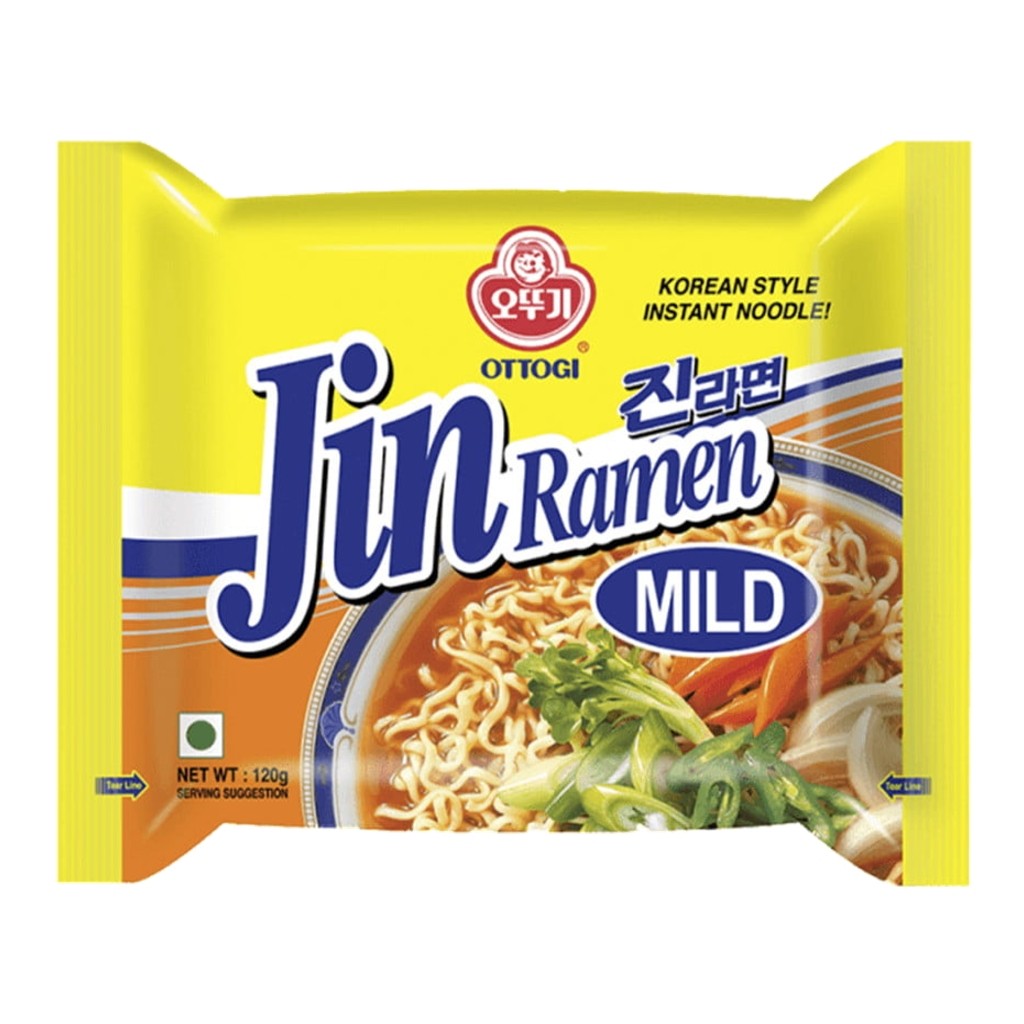 Macarrão Instantâneo Jin Ramen Suave 120g Ottogi