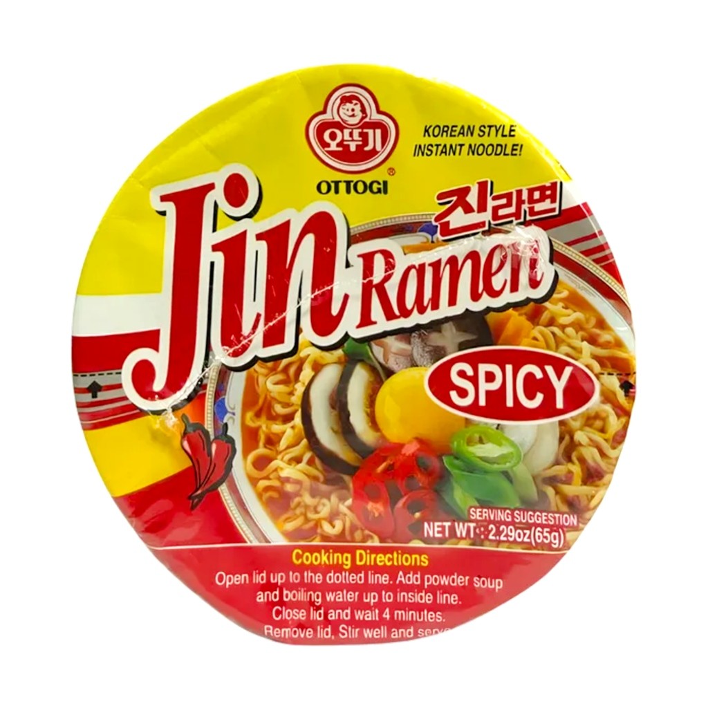 Macarrão Instantâneo Jin Ramyun Apimentado 65g Ottogi