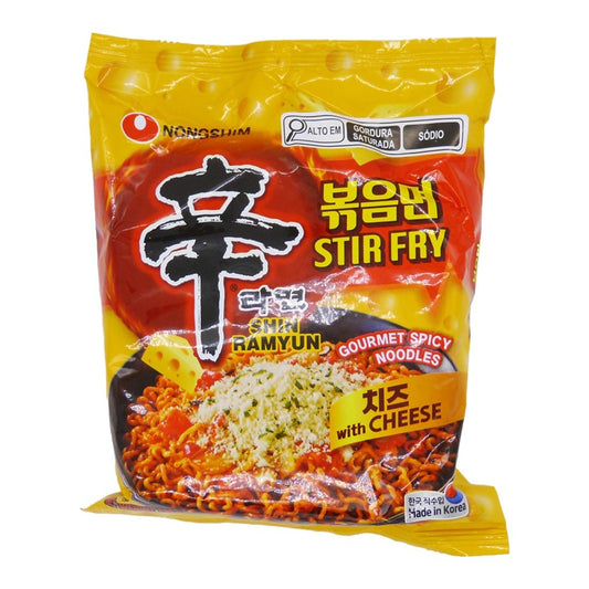 Macarrão Instantâneo Picante Sabor Queijo 136g Nongshim