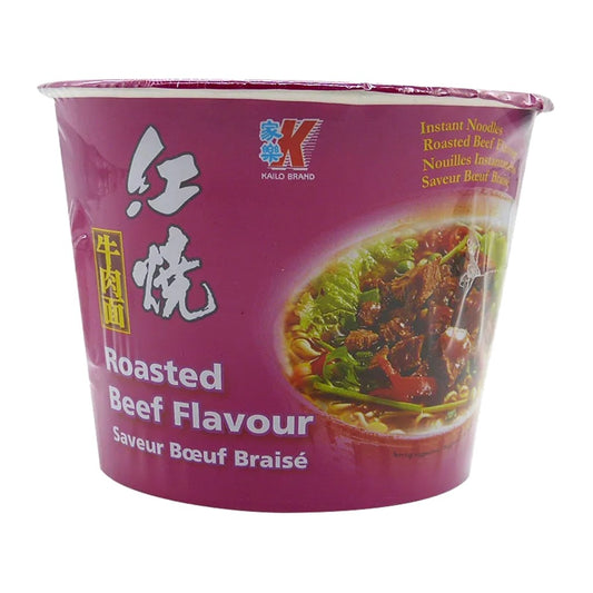 Macarrão Instantâneo Sabor Carne Assada Bovina Bowl 120g Kailo