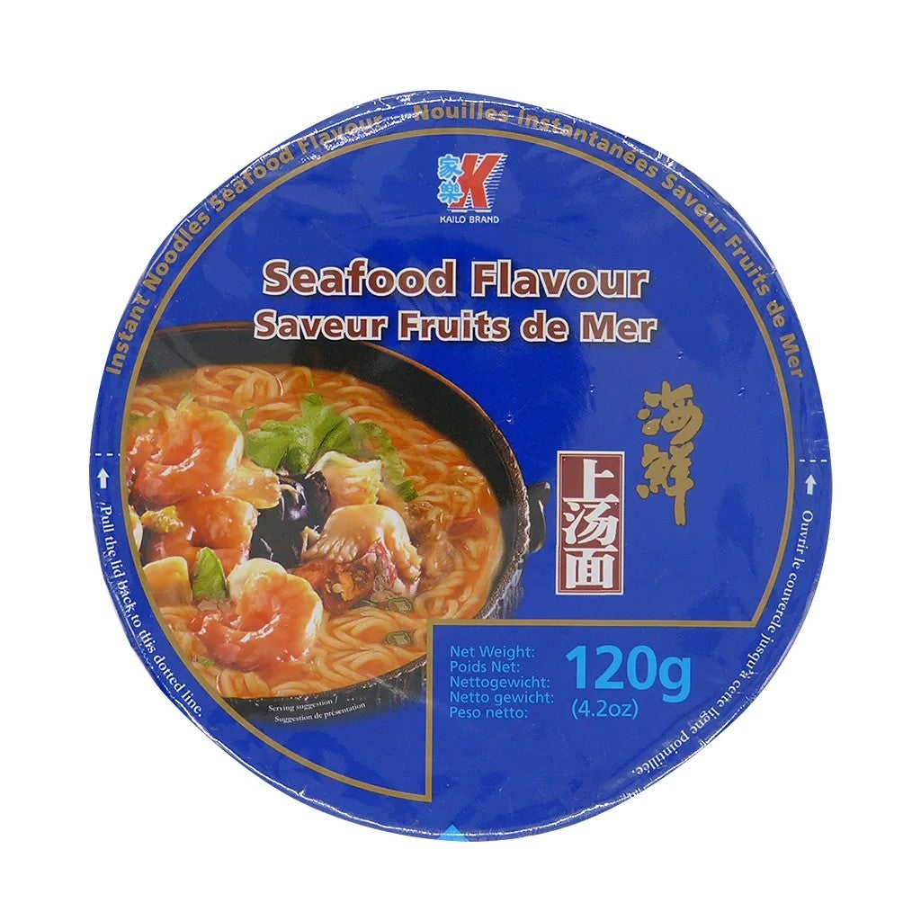 Macarrão Instantâneo Sabor Frutos do Mar Bowl 120g Kailo