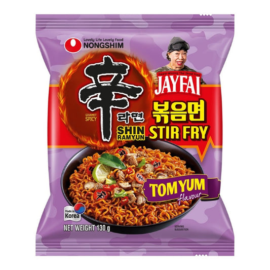 Macarrão Instantâneo Shin Stir Fry Tom Yum 130g Nongshim