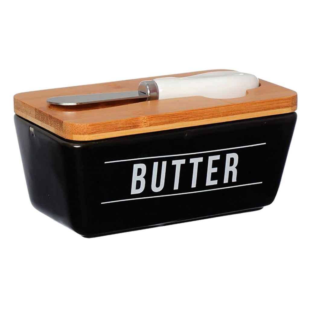 Manteigueira Preto Manhattan 400ml Hauskraft