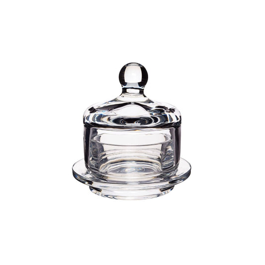 Manteigueira Round em Vidro