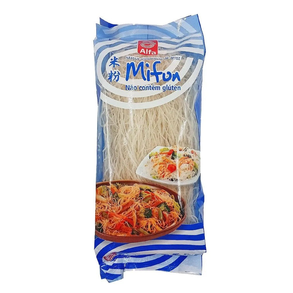 Massa Alimentícia de Arroz Mifun 200g Alfa