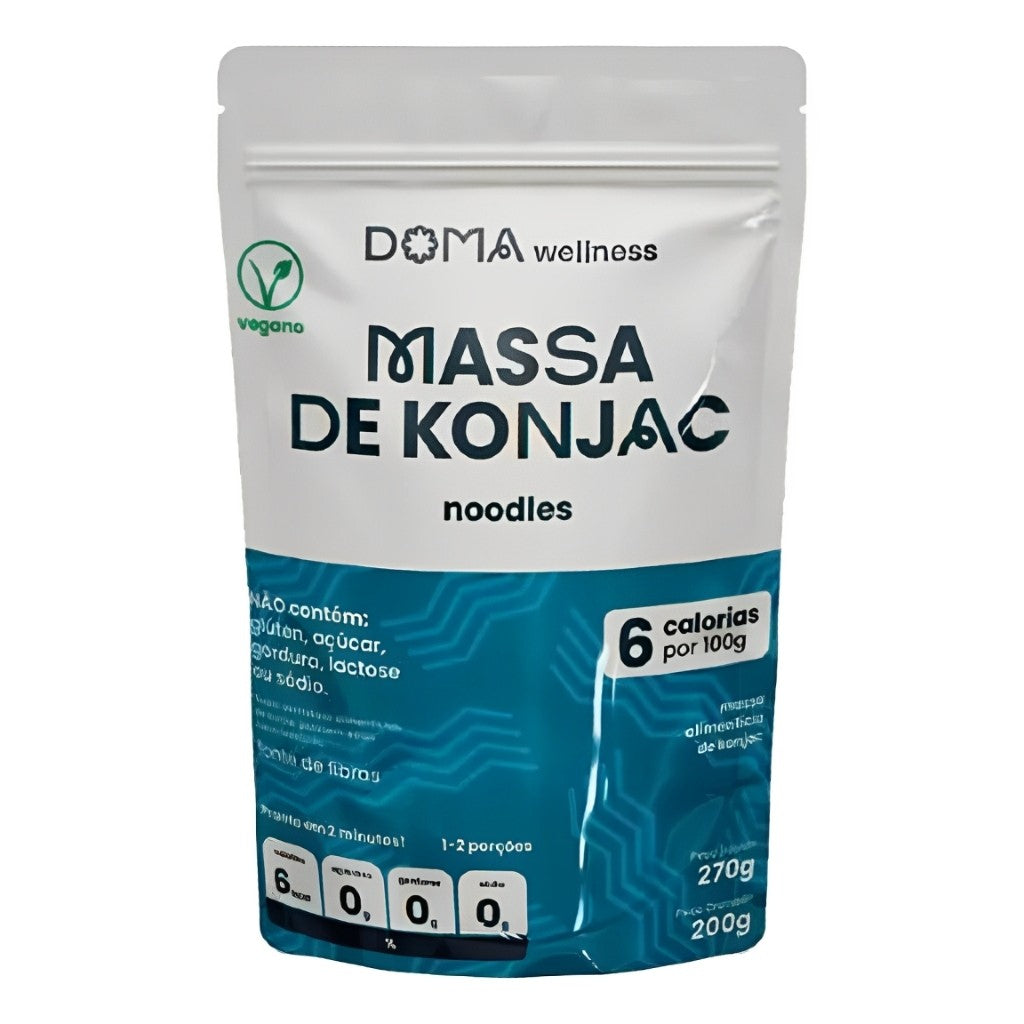 Massa de Shirataki Konjac Noodles 270g Doma VENC. 05/07/2026