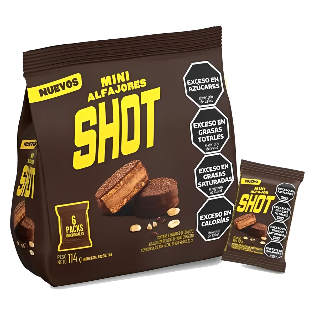 Mini Alfajor 114g Shot