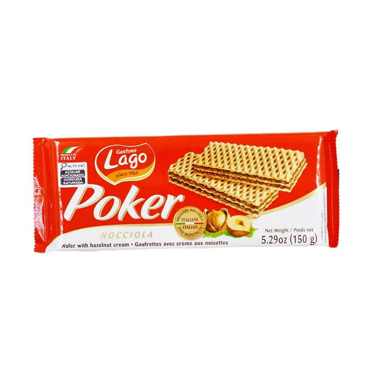 Mini Wafer com Recheio Creme de Avelã e Cacau Zero Açúcar 125g Gastone Lago