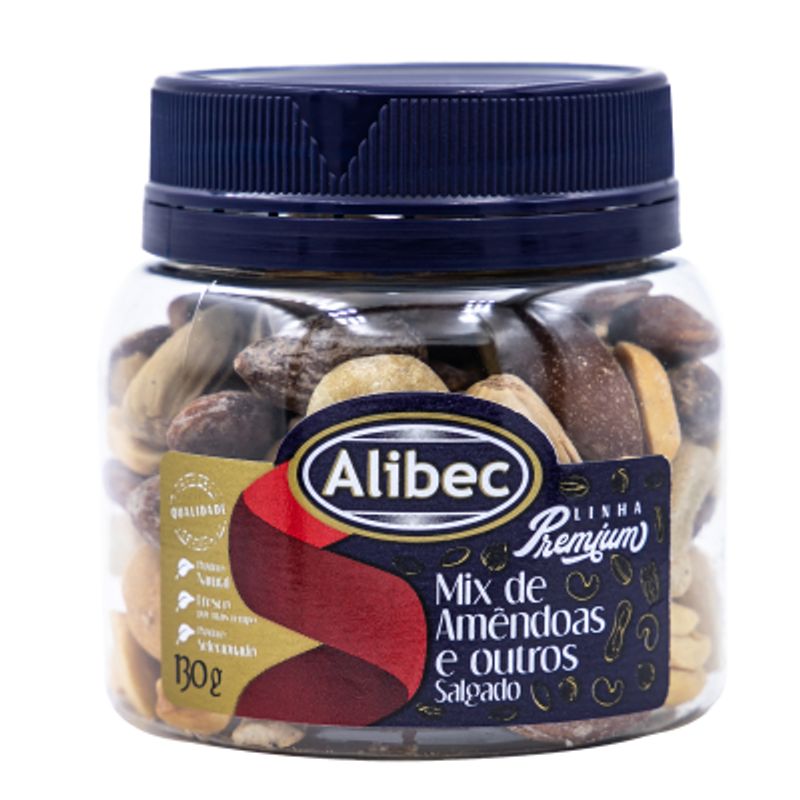 Mix De Amendoas Salgadas Pote 130g
