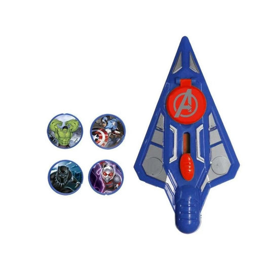 Nave Lança DIscos Vingadores Marvel Etitoys