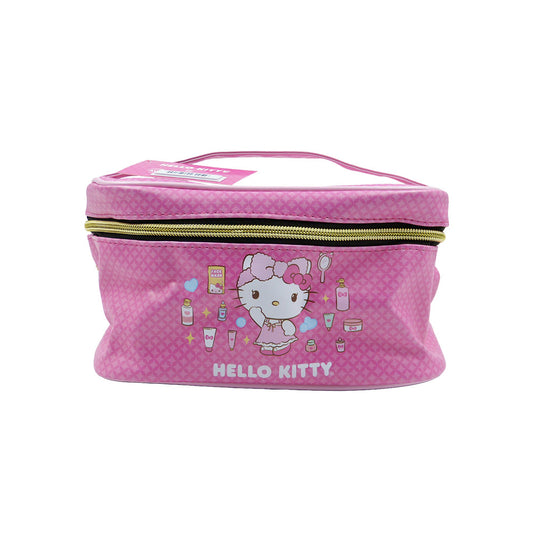 Necessaire Pink Hello Kitty 21x13x13cm Klass Vough