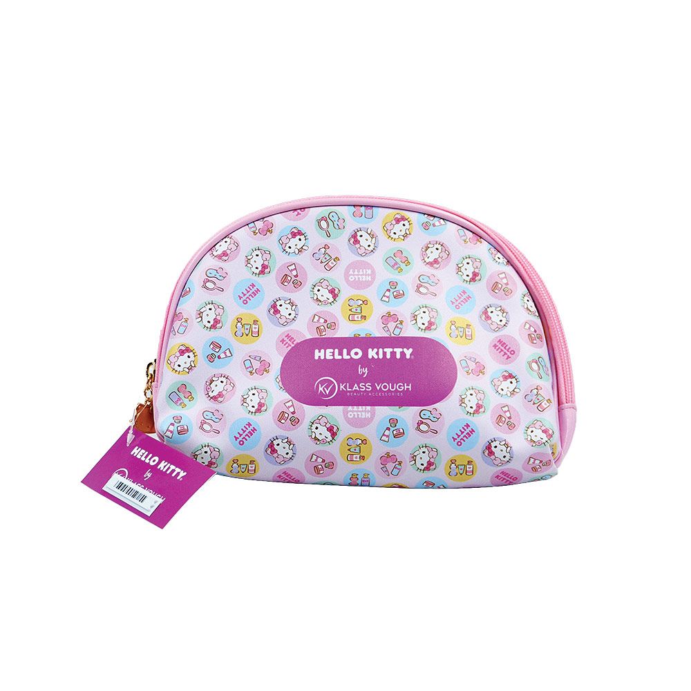 Necessaire Rosa Hello Kitty 16,5x23x16,5cm Klass Vough