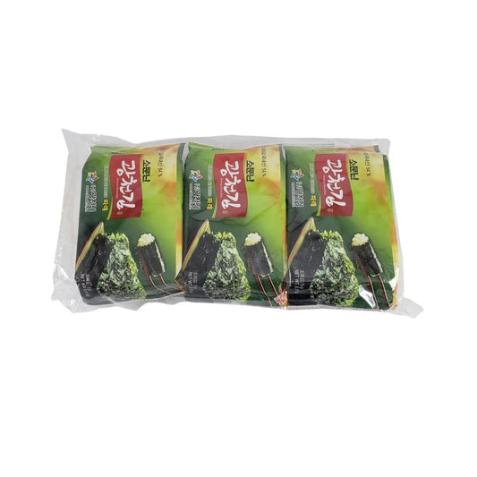 Pacote com 3 Algas Marinhas Temperada (Pa-re-kim) 5g Kwang