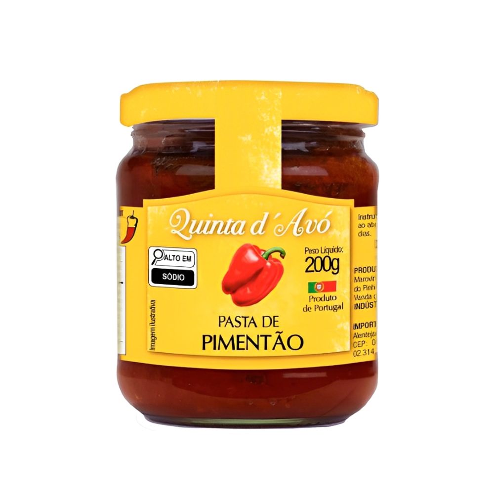 Pasta de Pimentão 200g Quinta D Avó