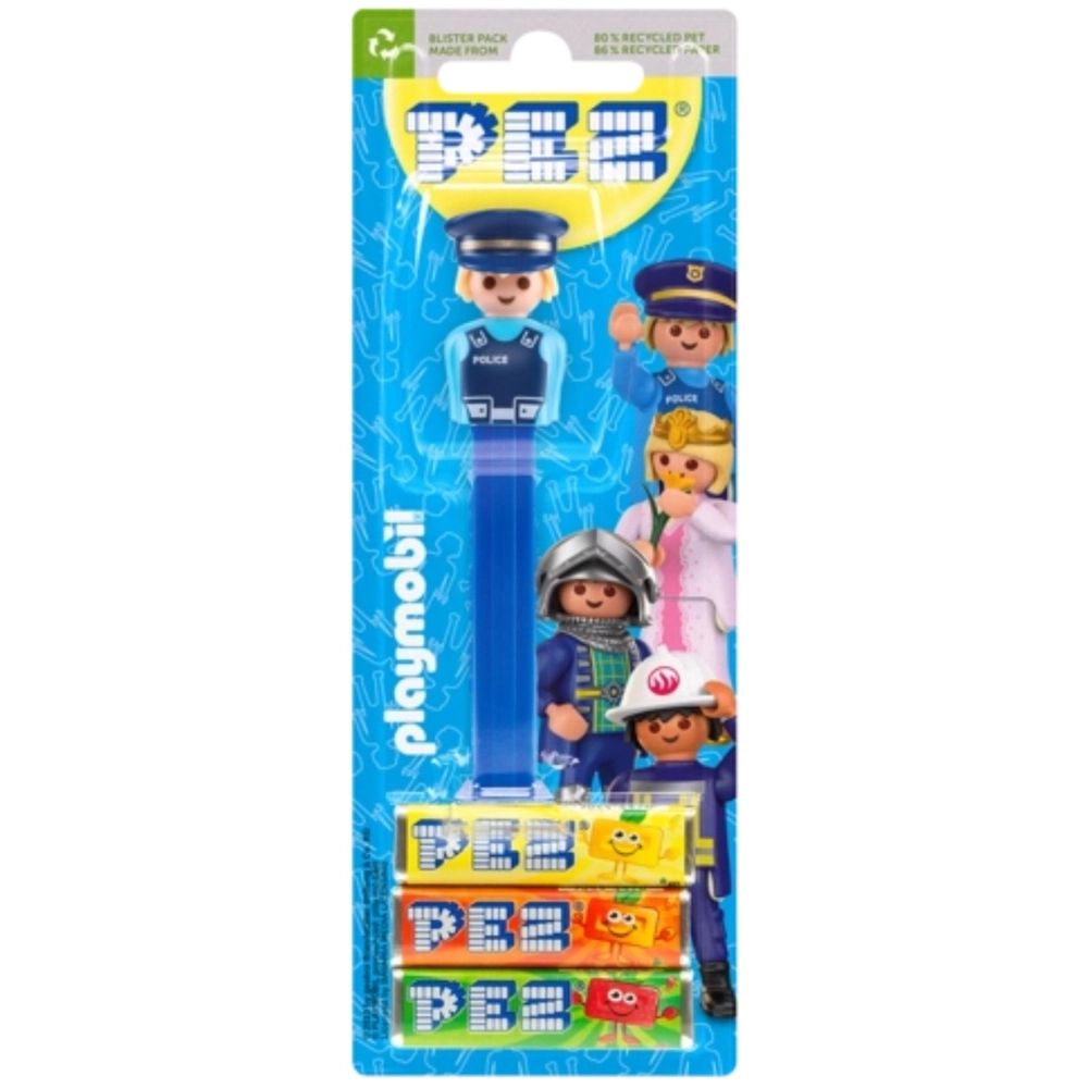 Pastilha Sabor Mor Lar Lim Playmobil Blister 25,5g Pez