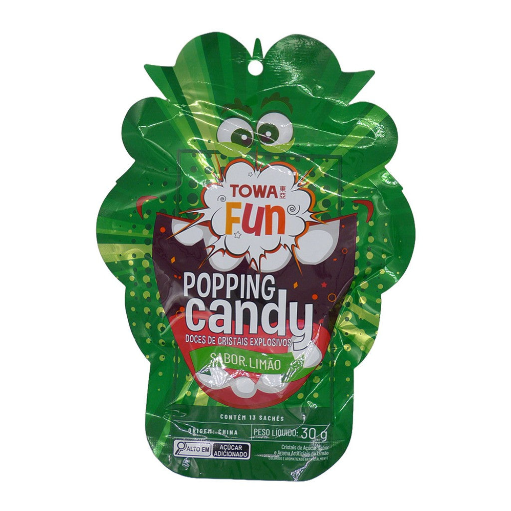 Popping Candy de Limão 30g Towa Fun